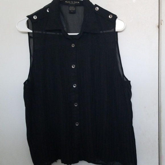 Button Down Top - Picture 1 of 2